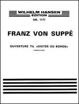 Digter Og Bonde Ouverture piano sheet music cover